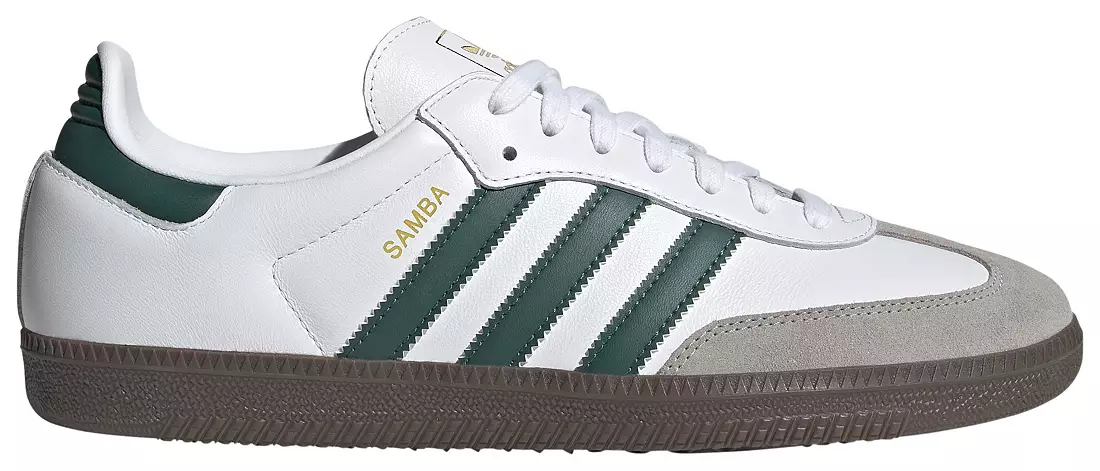 White/Collegiate Green