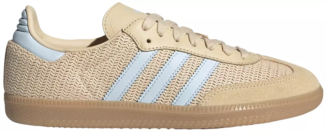 Oxford Tan/Blue Crochet